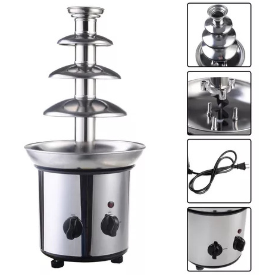 Máquina de Fondue Eléctrica 4 Capas