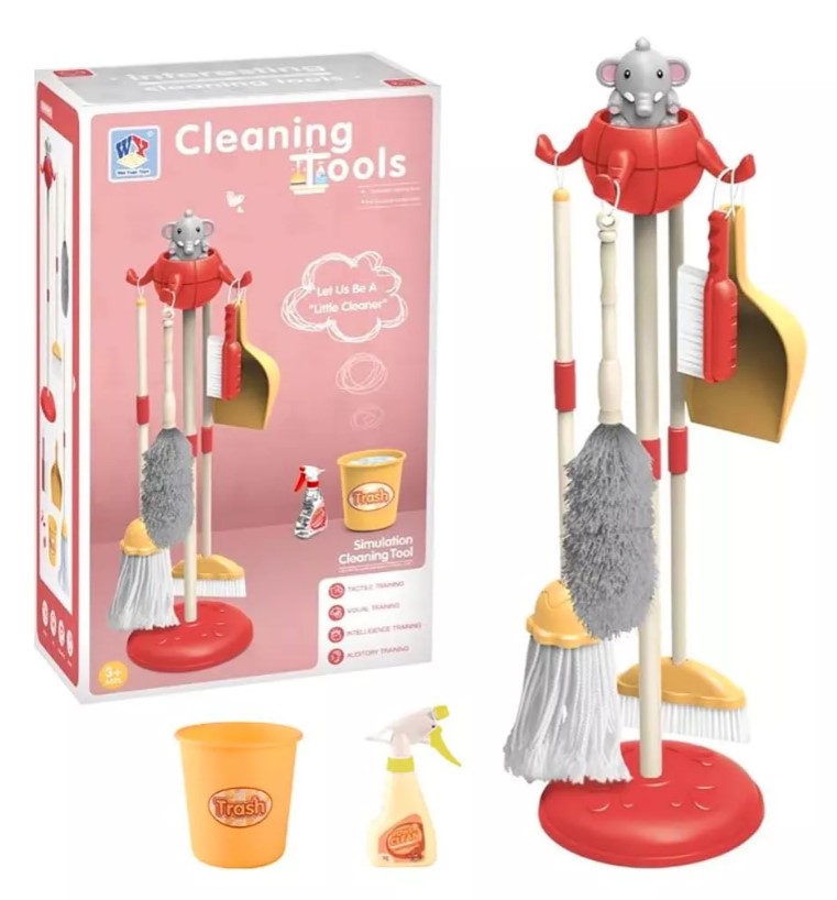 Set De Aseo Didactico Limpieza Niños 8 piezas