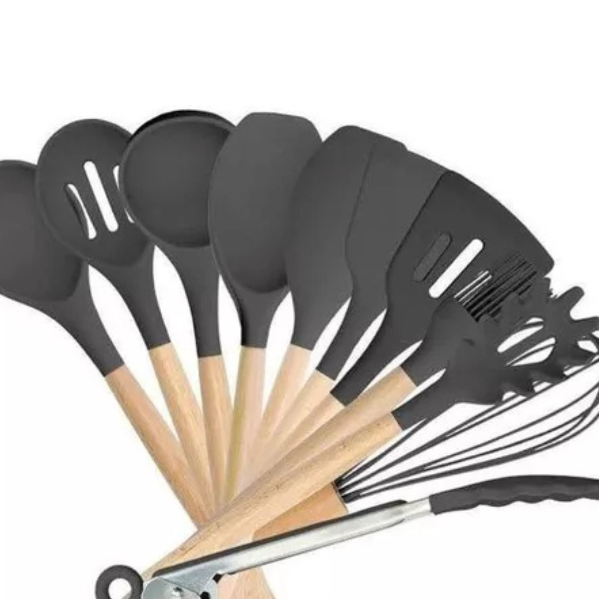 Juego de Silicona 12 Utensilios Cocina